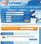 Svět letenek - On-line rezervace letenek